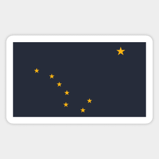 Alaska Flag Stars Big Dipper North Star Sticker